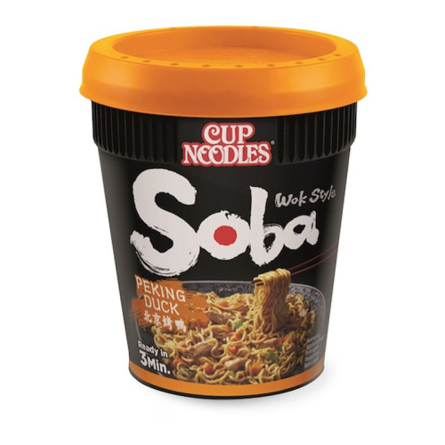 Nissin SOBA Лапша быстрого приготовления 87гр. (Утка по-пекински)