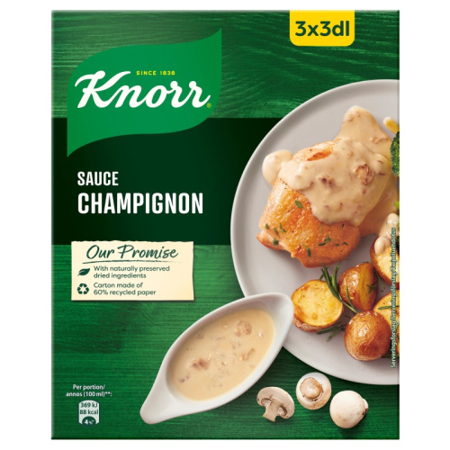 Knorr Delicious Грибной соус 3х21, 63г 