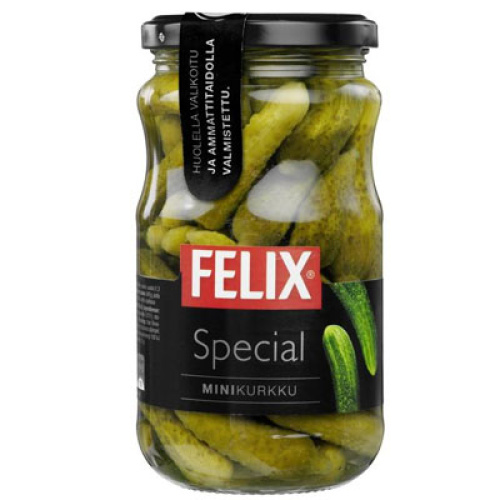 Felix Special Консервированные мини-огурчики 340/190г