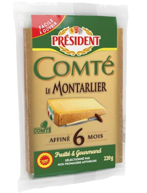 President Comte cheese 220g