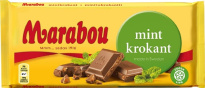 Marabou Mint Krokant &#1052;&#1086;&#1083;&#1086;&#1095;&#1085;&#1099;&#1081; &#1096;&#1086;&#1082;&#1086;&#1083;&#1072;&#1076; &#1082;&#1072;&#1088;&#1072;&#1084;&#1077;&#1083;&#1100; &#1080; &#1084;&#1103;&#1090;&#1072; 200&#1075;