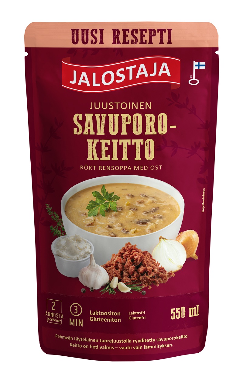 Еда быстрого приготовления Jalostaja savustettu porokeitto 550 ml  6409536651016 | Лапландия Маркет